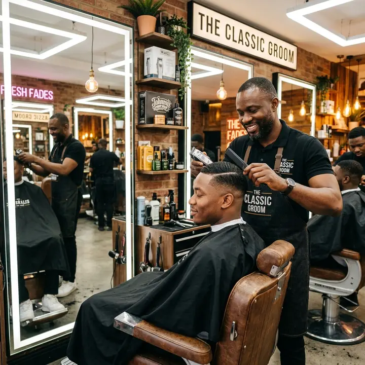 Barber available for hire on HandLancer in Nigeria